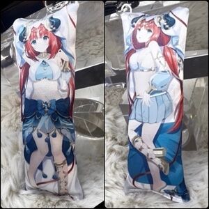 Handmade Anime Nilou Genshin Impact Anxiety Relief Plush Keychain